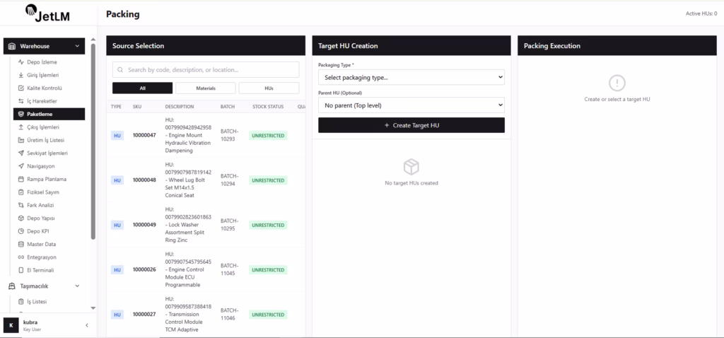 Paketleme ve Sevkiyat Yönetimi 1